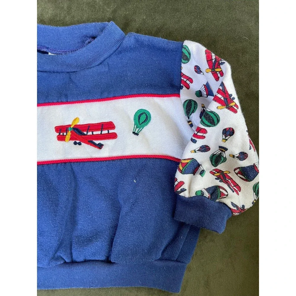 Vintage West Coast Baby Airplane Crewneck